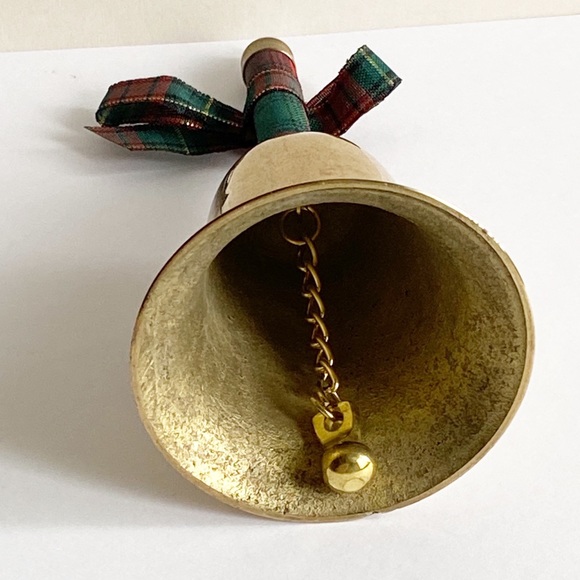 Vintage Christmas Collectible Brass Bell - Picture 4 of 6